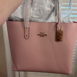 Brand new Coach blush pink large purse